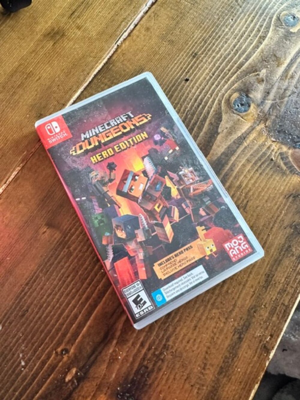 Minecraft dungeons nintendo switch game